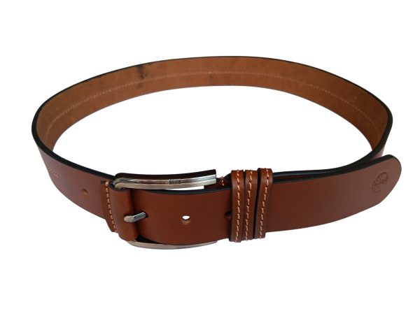 Tan Leather Casual Belt