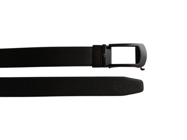 Black & Rust Reversible Italian Leather Formal Belt