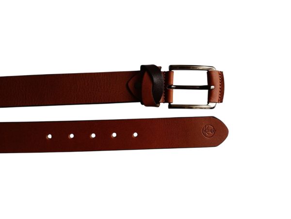 Tan Leather Casual Belt