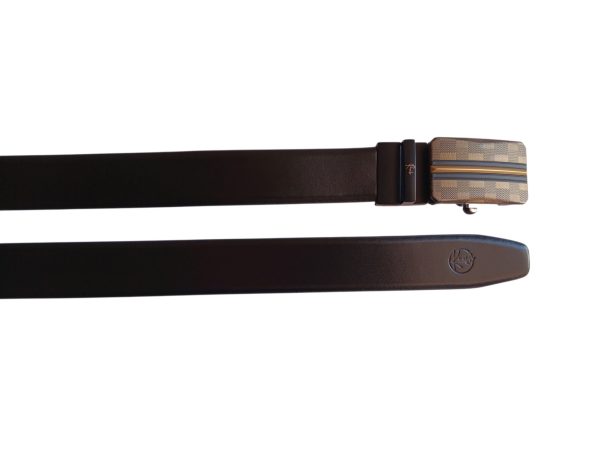 Black & Brown Reversible Italian Leather Formal Belt